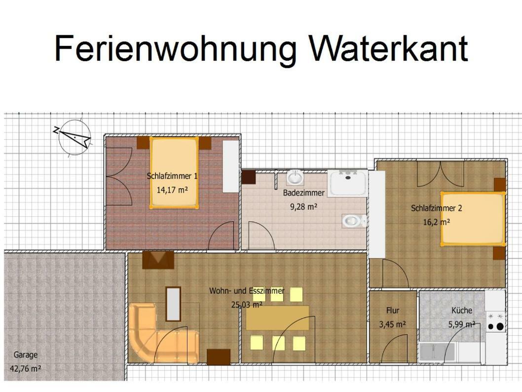 Ferienwohnung Waterkant Cappeler Niederstrich Εξωτερικό φωτογραφία